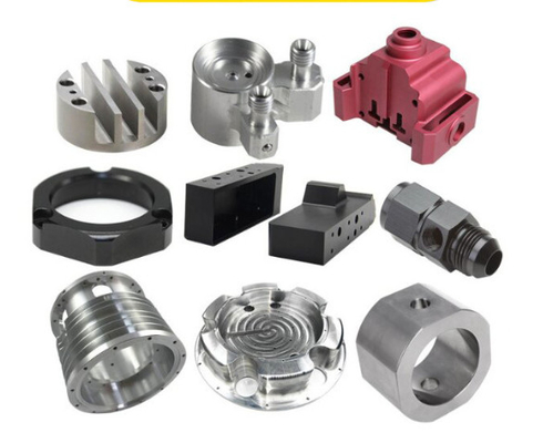 cnc die aluminiumdelen machinaal bewerken die CNC de fabriek van de de douaneverwerking van de verwerkingshardware verwerken