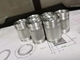 Zwart anodiseren 6061 aluminium onderdelen Ansi CNC gefreesd draaien